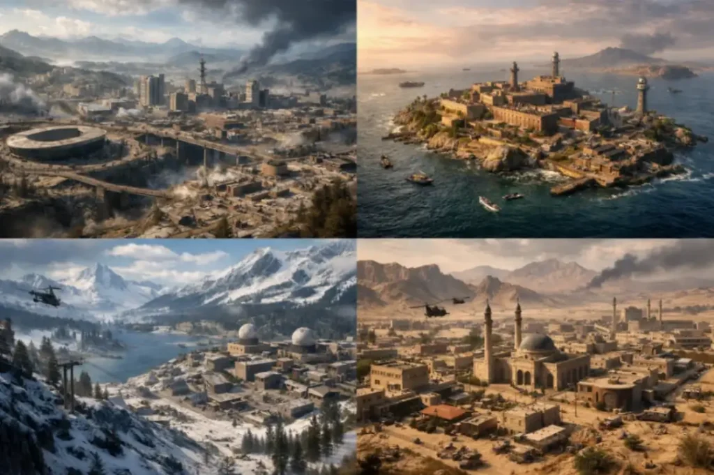 Большая ротация карт в Warzone 2026: Verdansk, Rebirth Island и новые локации